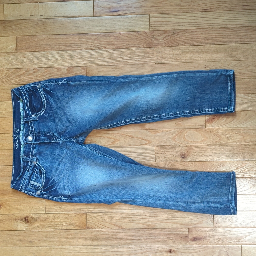 Maurices "Straight" Capri Jeans